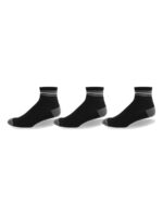Point Zero 5426 Yard Poly-Cotton socks in black 3 packs