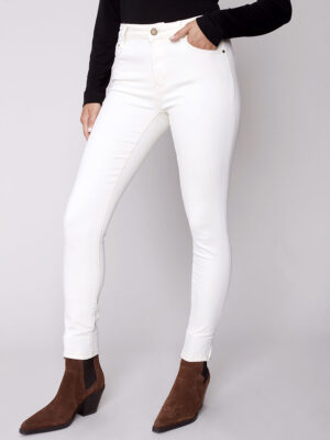 Charlie B C5233S-618A skinny jeans natural color