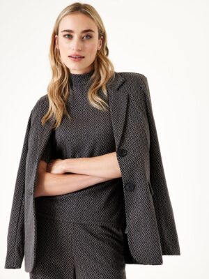 Garcia I30096 stretch, lined and textured jacket