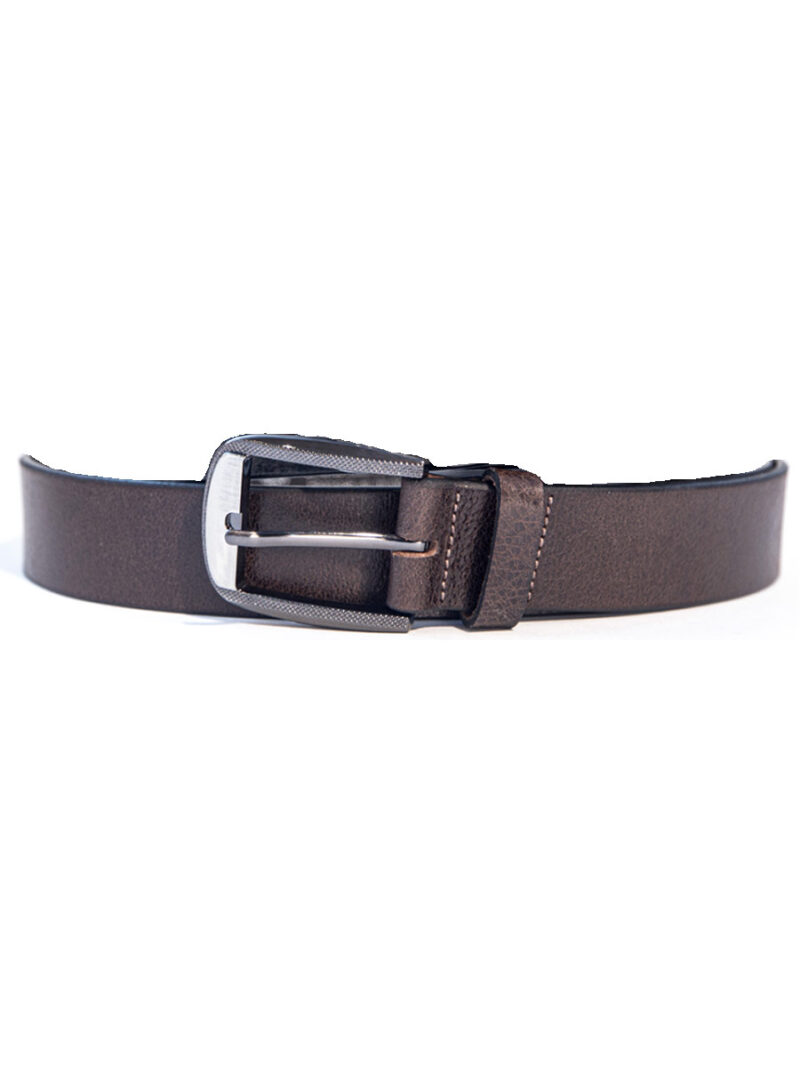Rayata MC6408-1 genuine brown leather belt