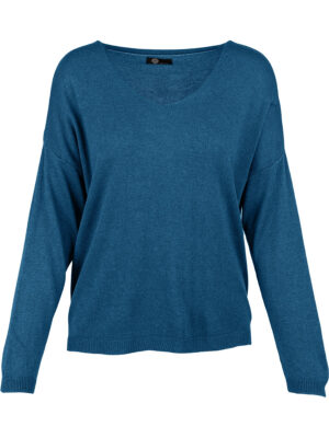 M Italy sweater 33-2513-2T teal blue color