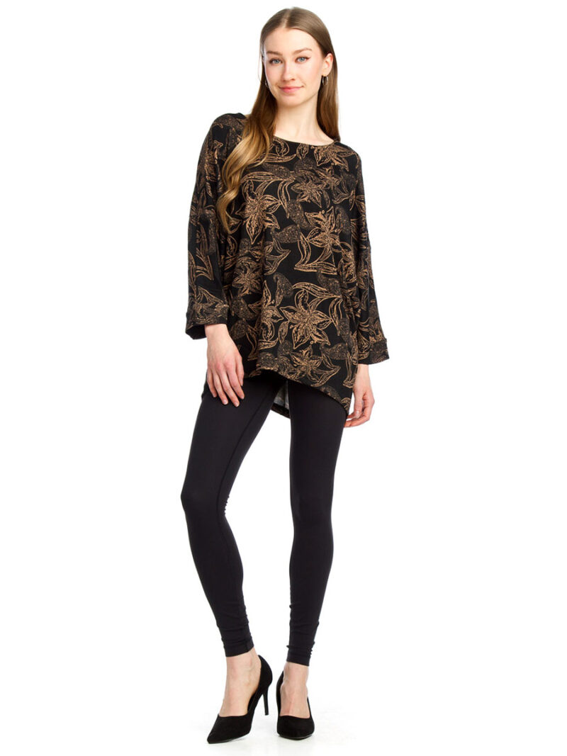 Papillon ST-15288 loose, comfortable and soft printed sweater
