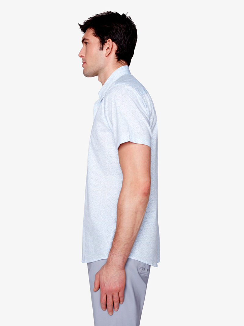 Projek Raw 142291 short sleeve stretchy and comfortable printed shirt