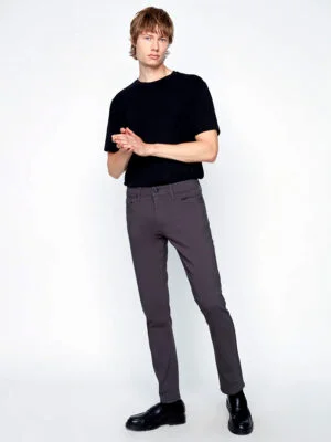Projek Raw pants 143110 stretchy and comfortable charcoal color