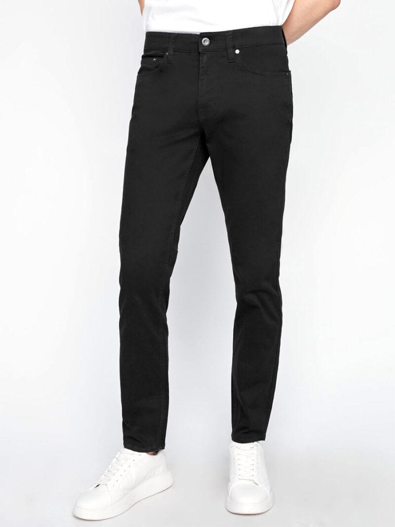 Pantalon Projek Raw 143166 extensible et confortable coupe jean couleur charbon