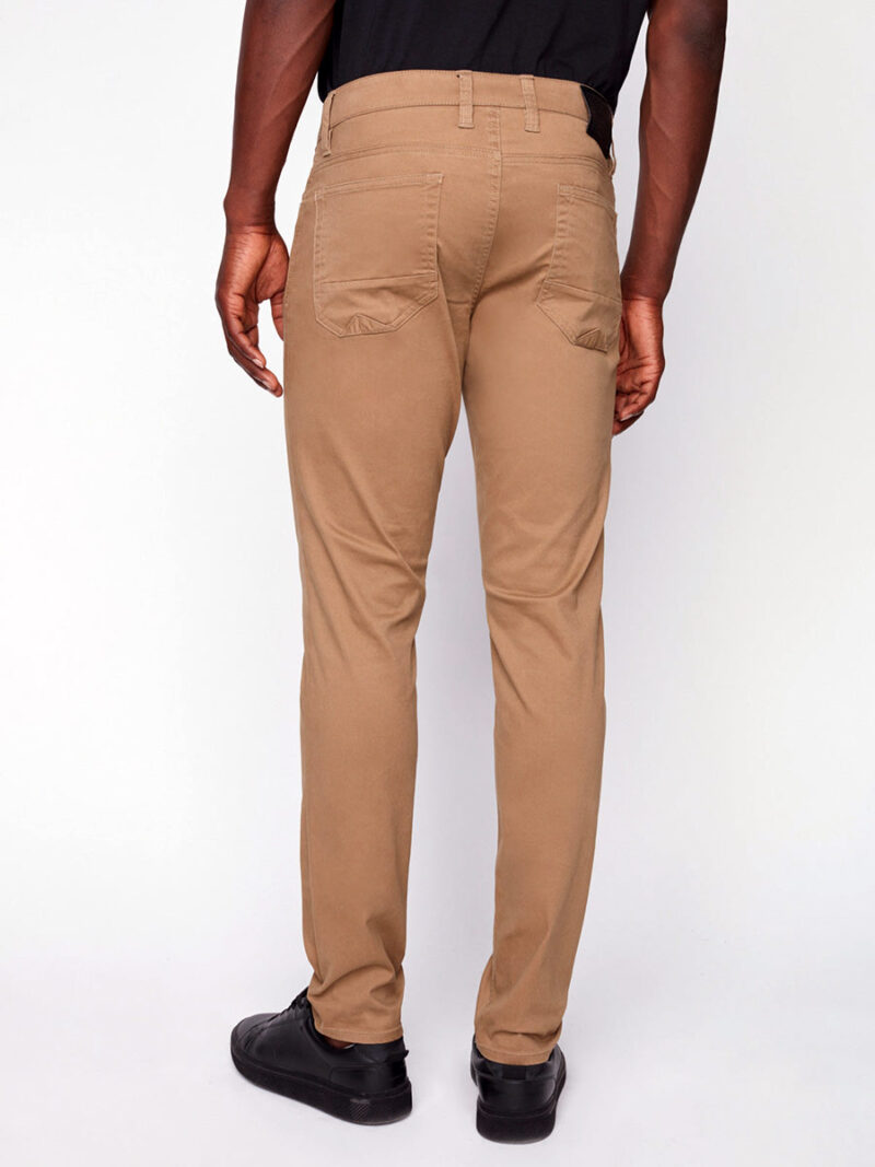 Pantalon Projek Raw 143166 extensible et confortable coupe jean couleur tan