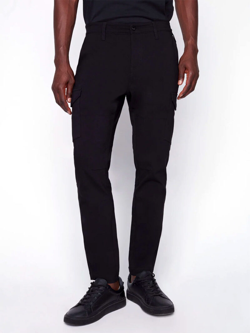 Projek Raw Cargo pants 146102 stretchy and comfortable black color