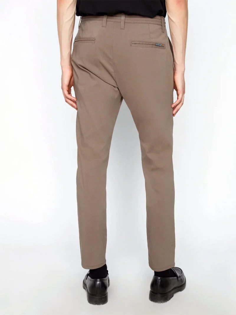 Pantalon cargo Projek Raw 146106 extensible et confortable avec cordon à la taille couleur taupe