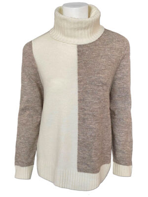 Motion MOL3252 knit sweater with a turtleneck