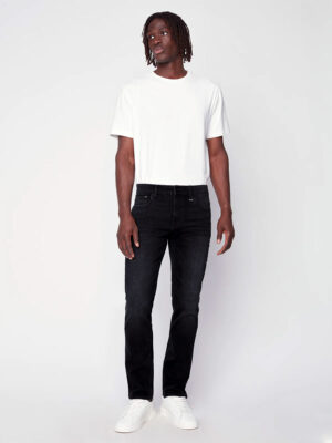 Projek Raw 143408 slim fit jeans in stretchy and comfortable denim in black color