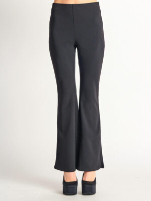 Instinnct Women's Long Yoga Leggings, Slim Fit Fitness Trousers, Sports  Trousers, #0 Smile Style (Ruffled) - Black : : Fashion