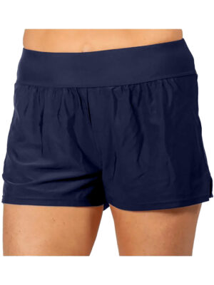 Karmilla U9 swimsuit shorts with integrated panties navy color