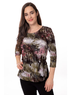 Bali top 8254 soft and comfortable printed made in Canada