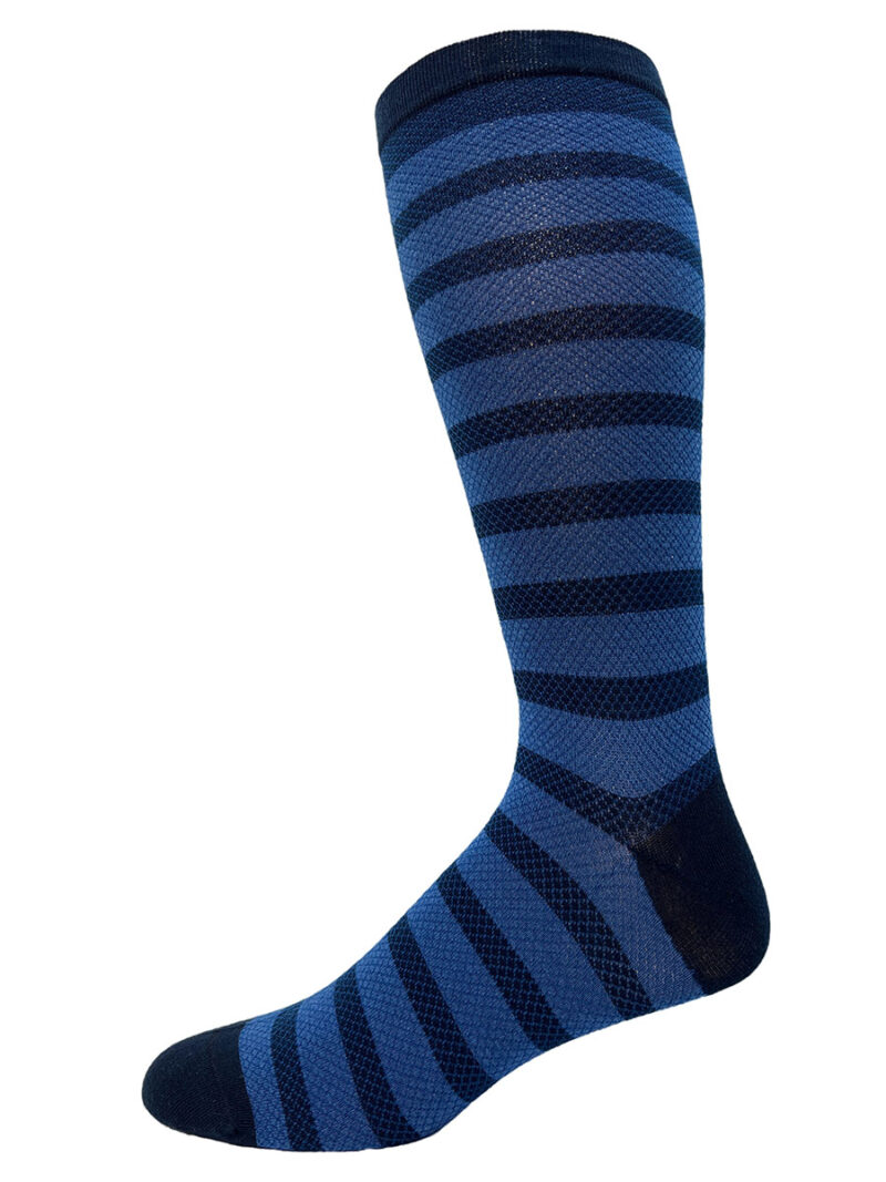 Wellness 3720-12 socks for men without elastic in navy color