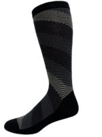 Wellness 3721-13 black socks for men without elastic