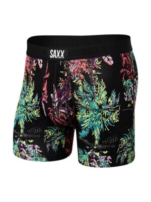 SAXX Vibe SXBM35-MTR super soft tropical night print boxer shorts
