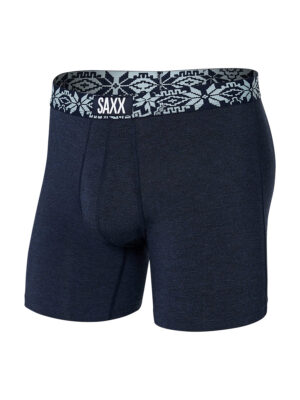 SAXX Vibe SXBM35-NHH super soft boxer shorts navy blue