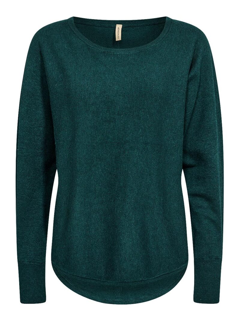 Sweater Soya Concept 32957 long sleeves teal color