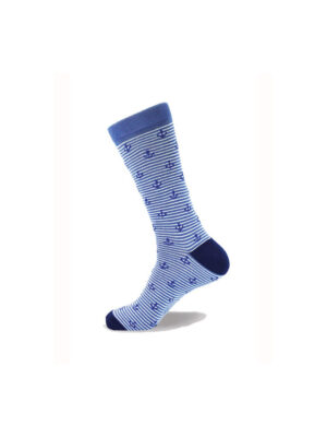 Point Zero Cotton socks 5254 blue