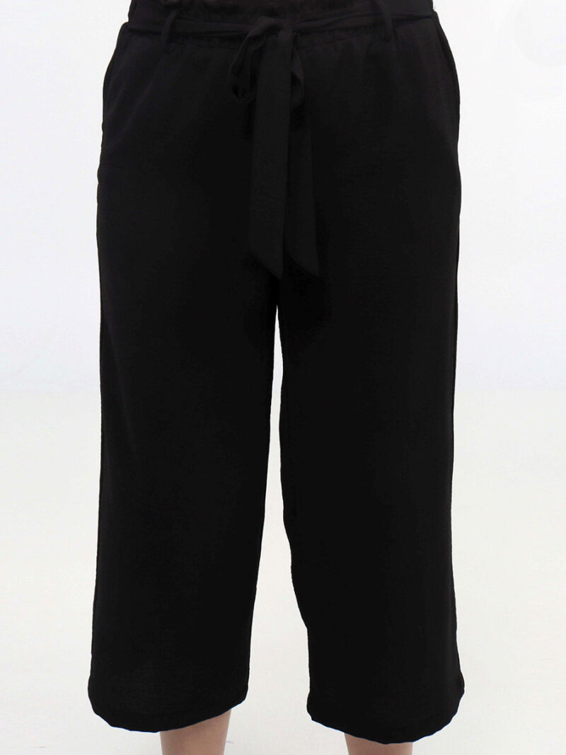 Dévia Comfortable lightweight S211P black pants