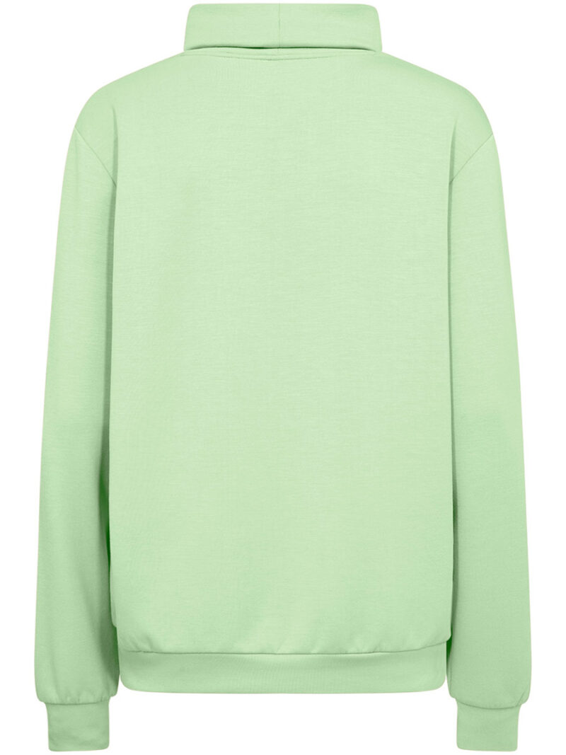 Soyaconcept soft and comfortable 26425 Banu sweatshirt in green color