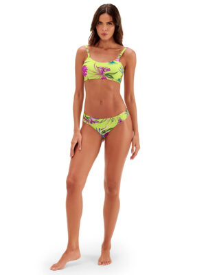 Maryssil bikini bottom 741-22E high-cut print green combo