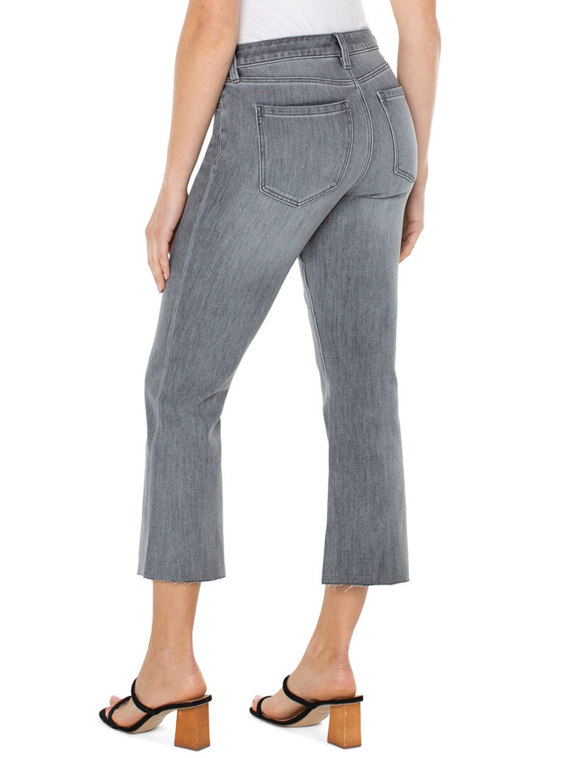 Hannah Liverpool LM7711EQQ-KESSLER crop flared jeans grey