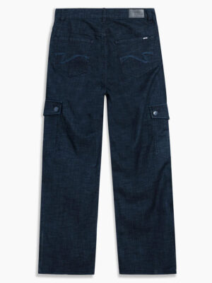 Jeans Lois 2052-6818-00 cargo extensible et confortable indigo