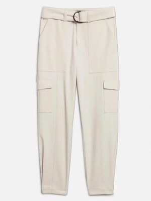 Motion MOM6266 cargo pants off white