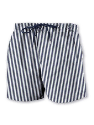Point Zero short swimsuit shorts 7265301 with navy stripes and crinkled look