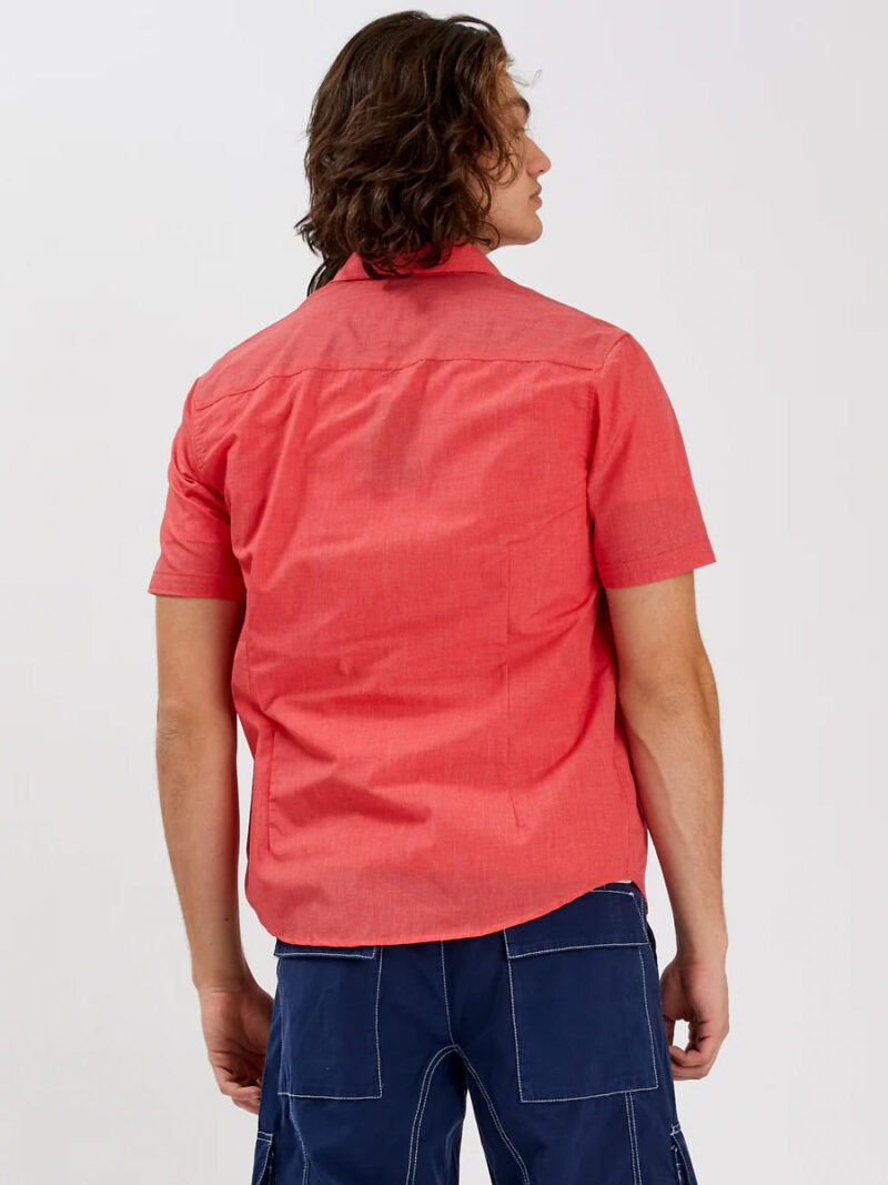 Point Zero shirt 7064005 short sleeves with 1 pocket red