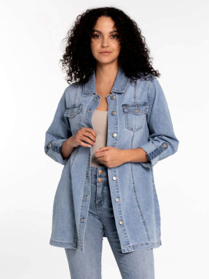 Jacket Jeans Lois 5760-6980-90 Anna long stretchy light blue
