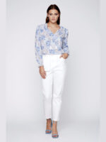CoCo Y Club Jeans 241-1855 embroidered off white