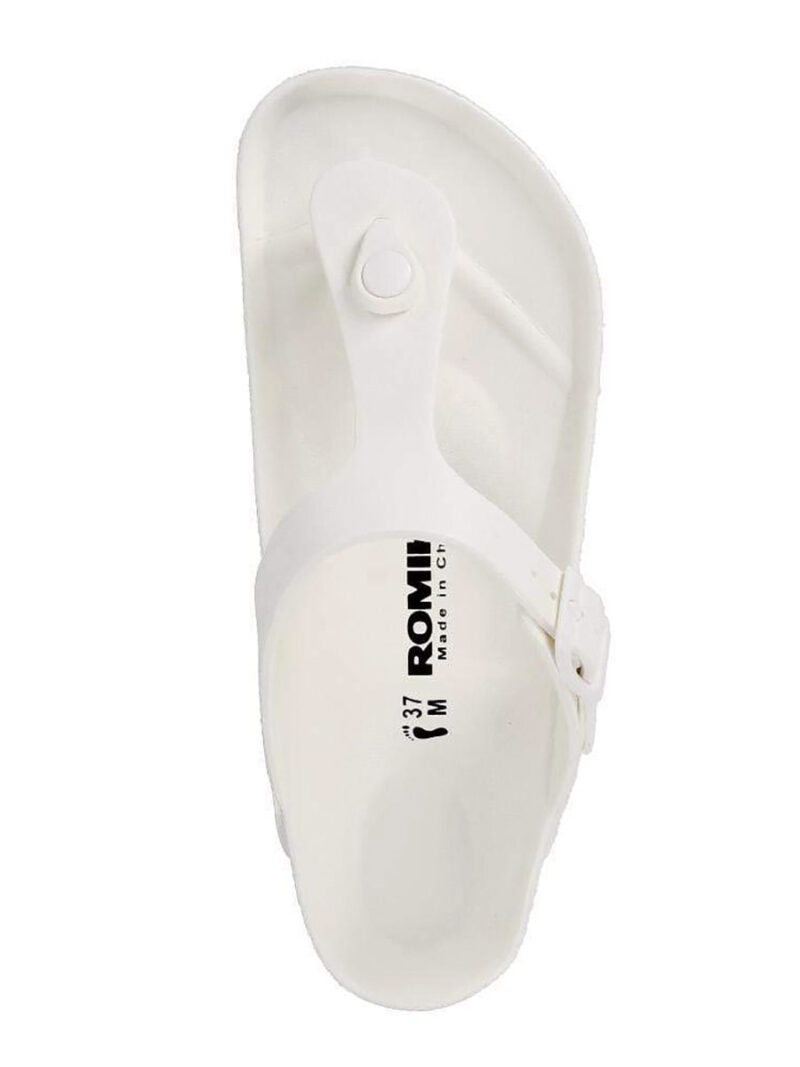 Sandale Romika R499907F avec 1 boucle réglable couleur blanc