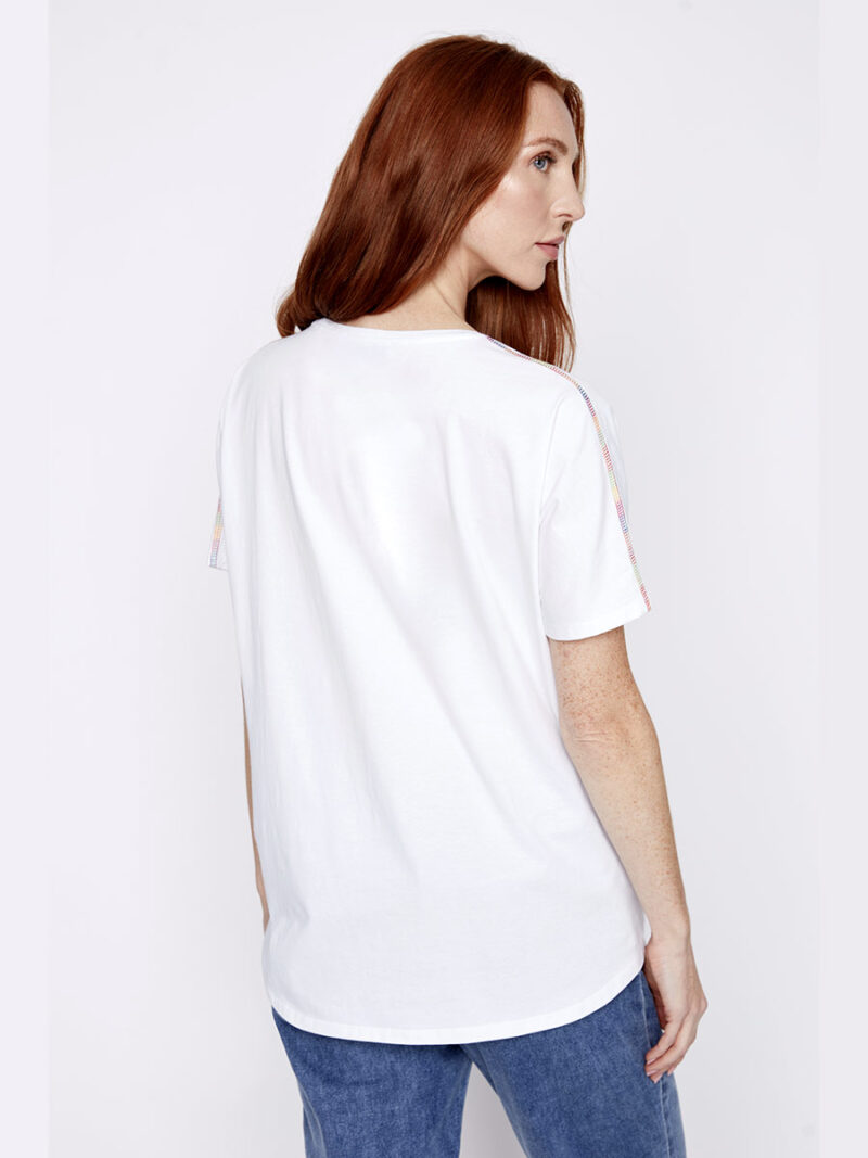 CoCo Y Club T-shirt 241-2133 printed Wonderful short sleeves