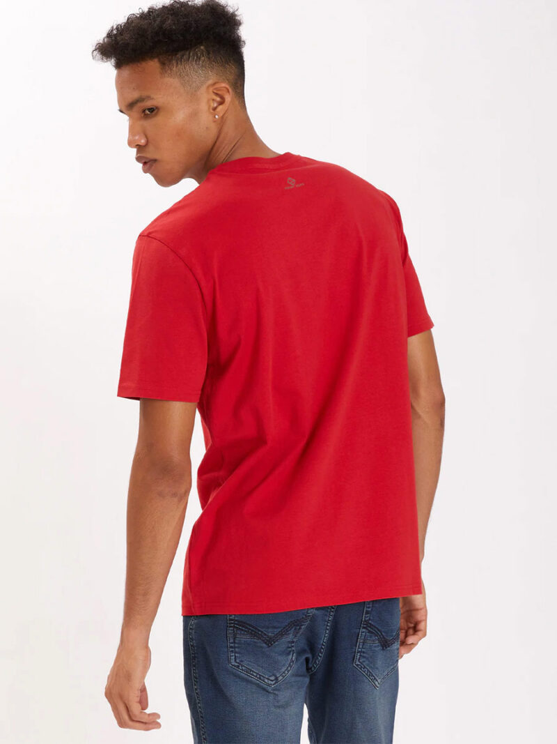 T-Shirt Point Zero 7261001 manches courtes imprimé rouge