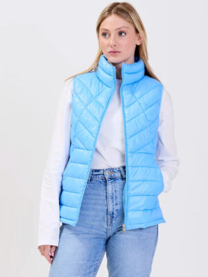 Point Zero 8268571 ultra light sleeveless jacket blue color