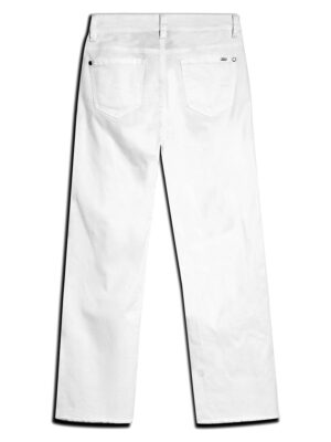 White Lois Jeans Georgia 2141-7802-01 wide leg 7/8 length