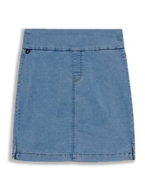 Lois 2956-6575-39 stretch denim culottes without zip light blue
