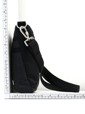 Urbani T1166080-80 black and white anti-theft shoulder bag