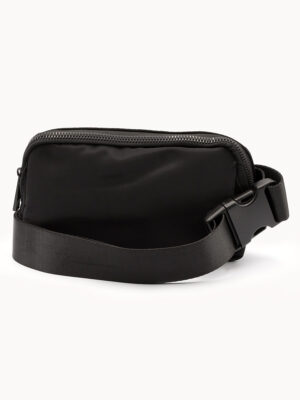 Caracol 7126 soft belt bag with 3 pockets black color