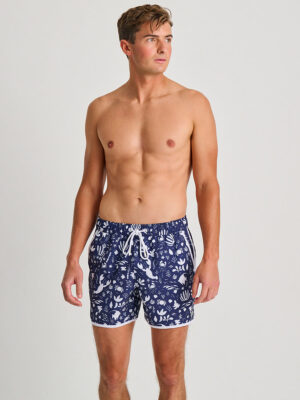 Everyday Sunday swimsuit shorts ESBEAM01007-ATLANTIC stretchy and comfortable print