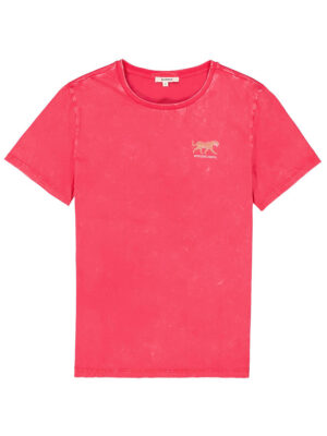 Garcia T-shirt Z0012-8891 straight cut pink