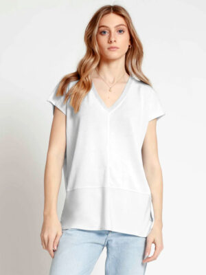 Point Zero T-shirt 8064512 short sleeves white color