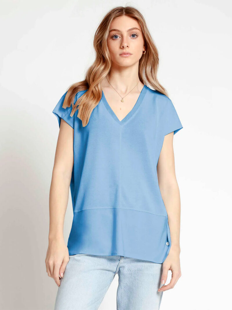 Point Zero T-shirt 8064512 short sleeves blue color