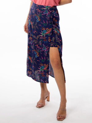 Bali 8381 long printed skirt