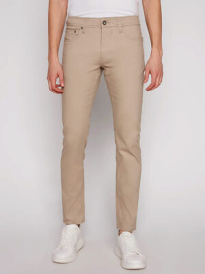 Projek Raw 144166 pants, stretchy and comfortable beige