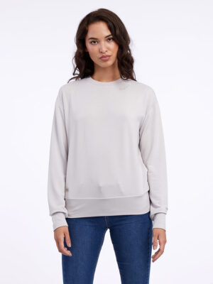 Sweatshirt Ragwear Delayn 2411-30001 manches longues couleur beige