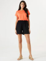 Garcia P40206 short-sleeved recycled cotton t-shirt orange