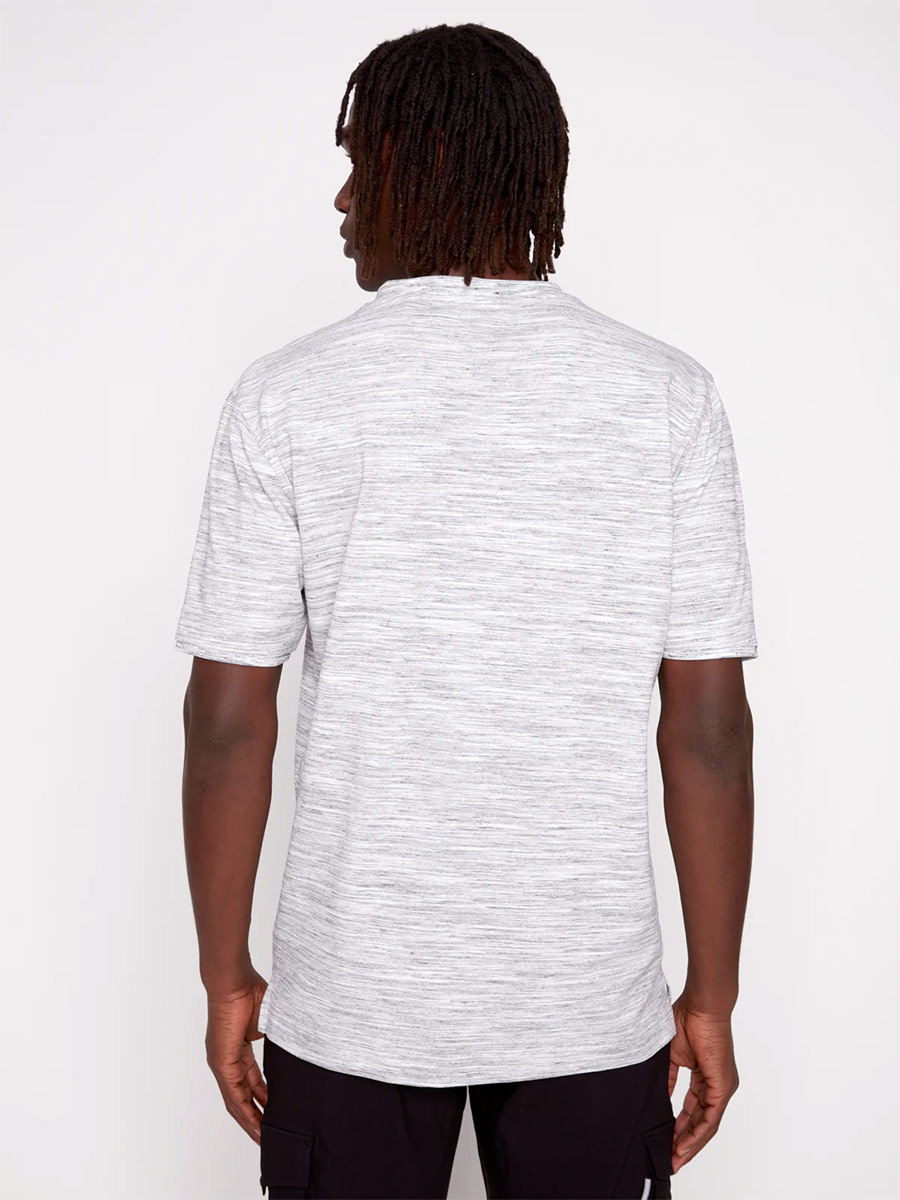 Projek Raw 144723 short-sleeved t-shirt in textured and comfortable fabric